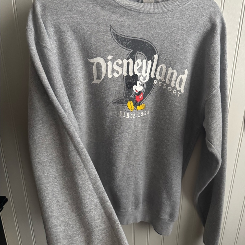 Disney Gray Sweatshirt with Logo
